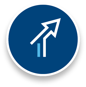 Icon of an upward arrow