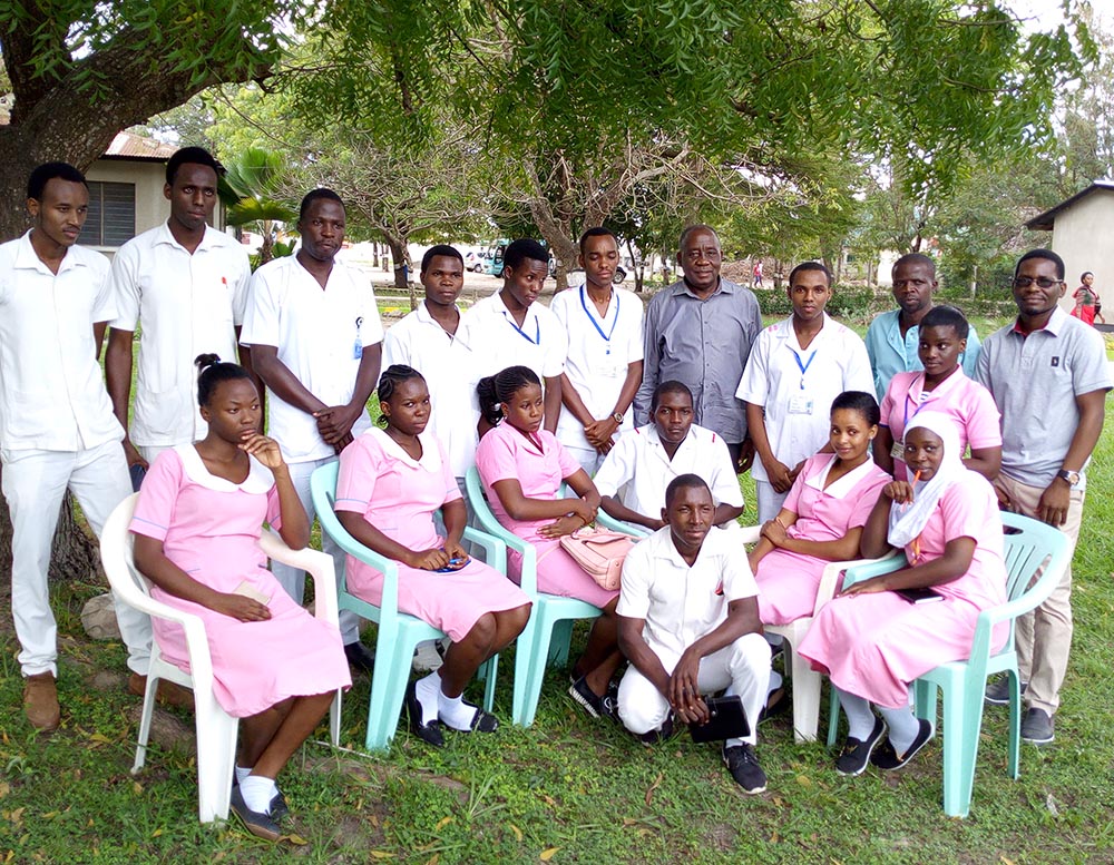 Photo of nursing students