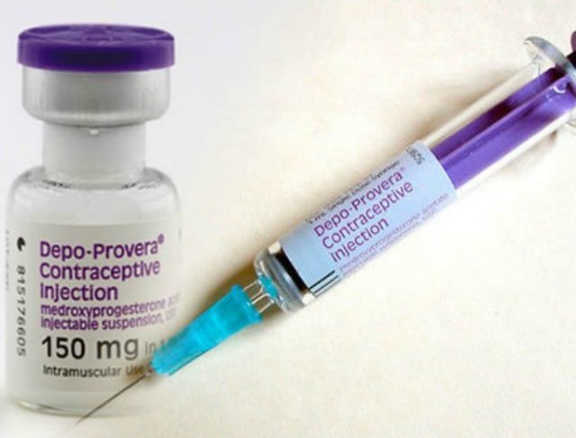 Image of injectable contraceptive