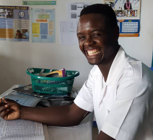 Isaya Bruno, a male midwife in Tanzania