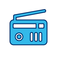 Icon of a radio