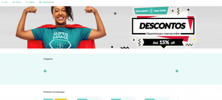 Screenshot of the Appy Saúde website