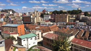 The skyline of Antananarivo