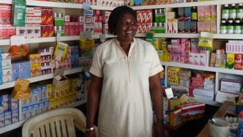 Ghana drug shop seller