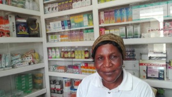 Magreth Sumira is a retired nurse who opened an accredited drug dispensing outlet with her daughter in Tanzania.