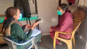 A researcher interviews a private health provider with the Sangini franchising network to gain insight into why the use of CRS contraceptive brands decreased between 2018 and 2020