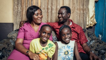 A family in Nigeria
