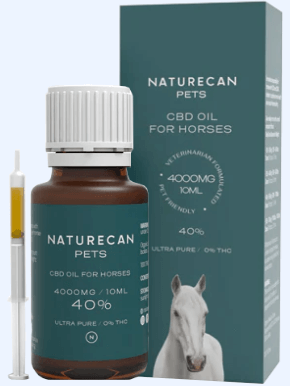 Naturecan CBD Oel fuer Pferde Abbild Tabelle