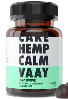 Vaay CBD Fruchtgummis Abbild Tabelle