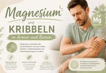 Magnesium bei Kribbeln in Armen und Beinen – Ursachen Magnesium und Kribbeln in Armen und Beinen